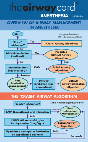 The Airway Card: Anesthesia (v2.0)